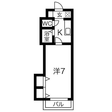 ジュネス野里の物件間取画像